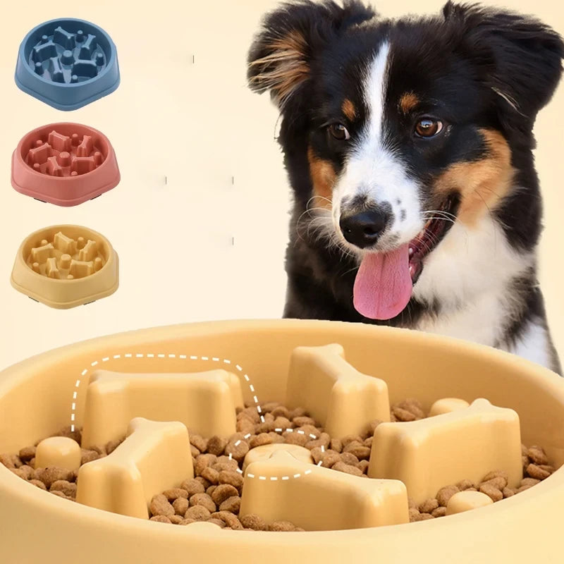 Comedero Lento Antideslizante para Perros