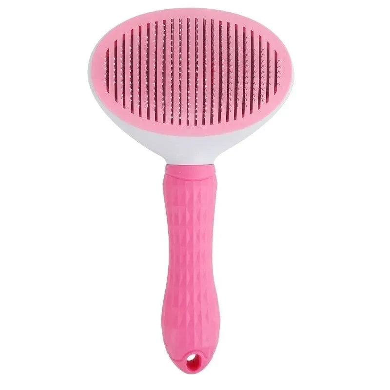 Cepillo Autolimpiable para Perros y Gatos
