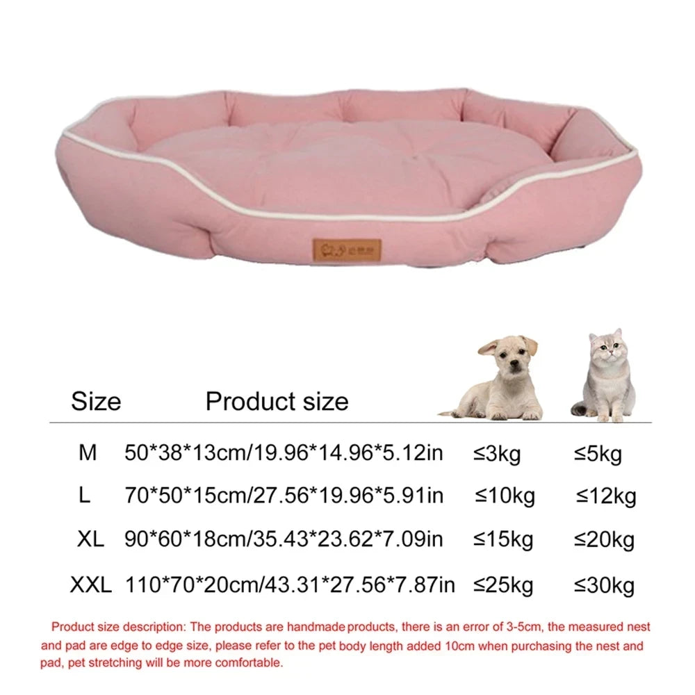 Cama para Perros Cuadrada Impermeable
